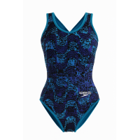 MAIÔ SPEEDO CROSS COPACABANA INFANTIL - VERDE ACQUA CREPUSCULO